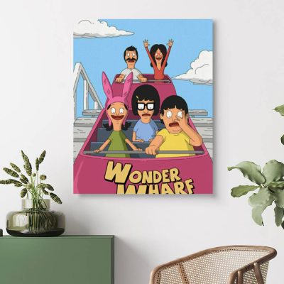 Bob's Burgers  Wonder Wharf Canvas Wall Art