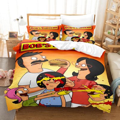 Eating Time Bob's Burgers Bedding Set