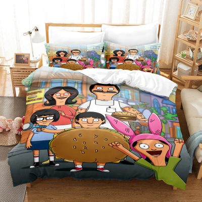 Full Family Bob's Burgers Bedding Set