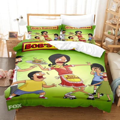 In Bob's Burgers Bedding Set