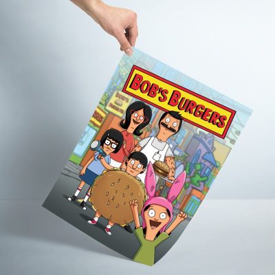 In B-Burgers Poster