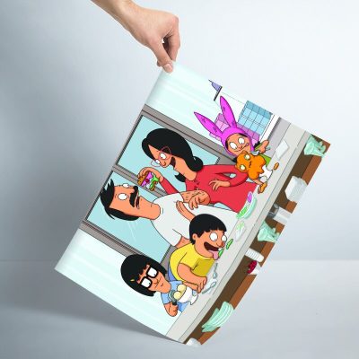 Happy Family B-Burgers Poster