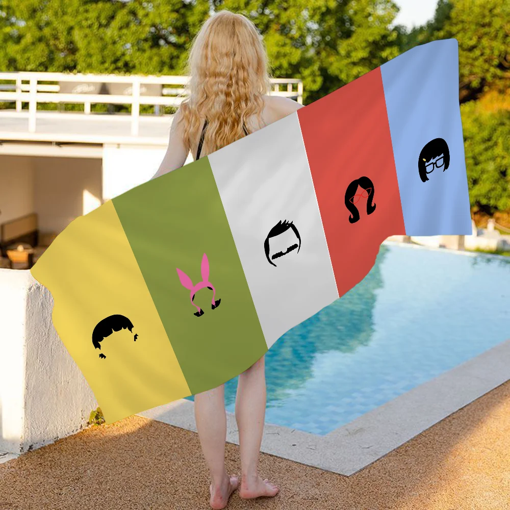 Must Have Cartoon B-Bobs Burgers Microfiber Beach Towel