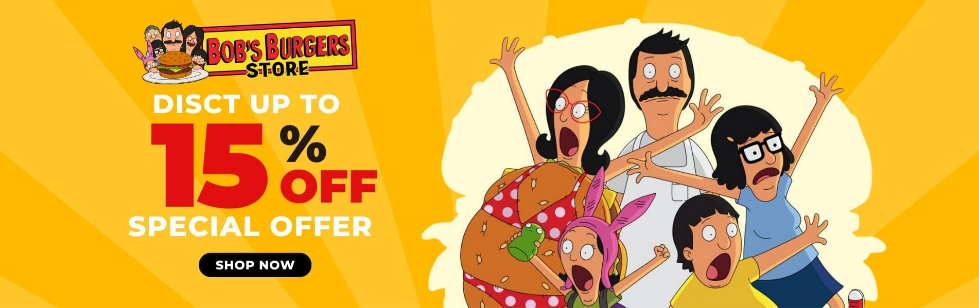 Bobs Burgers Banner - Bob's Burgers Store