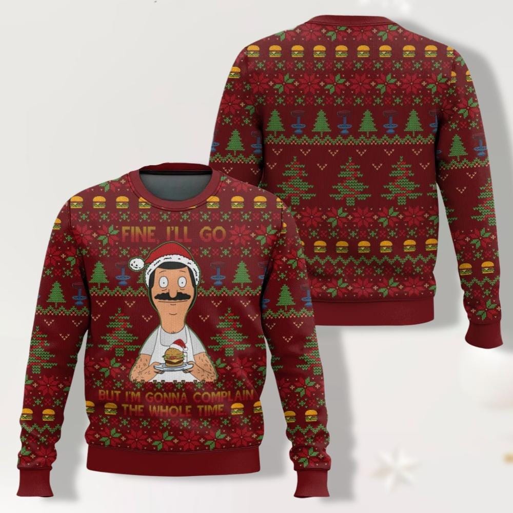 Belcher Christmas Sweater Bob Belcher Ugly Christmas Sweater