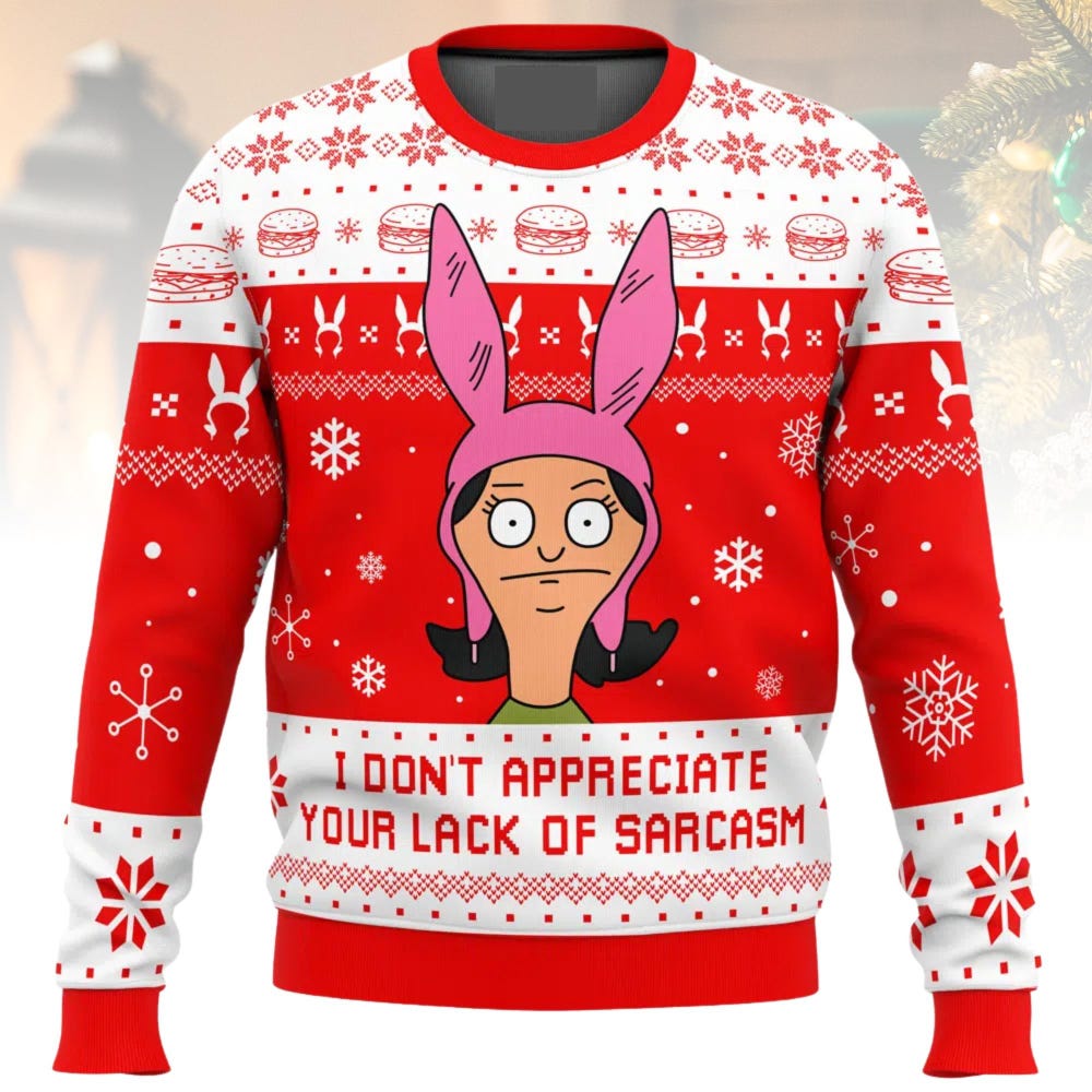 Louise Sweater Ugly Christmas Sweater