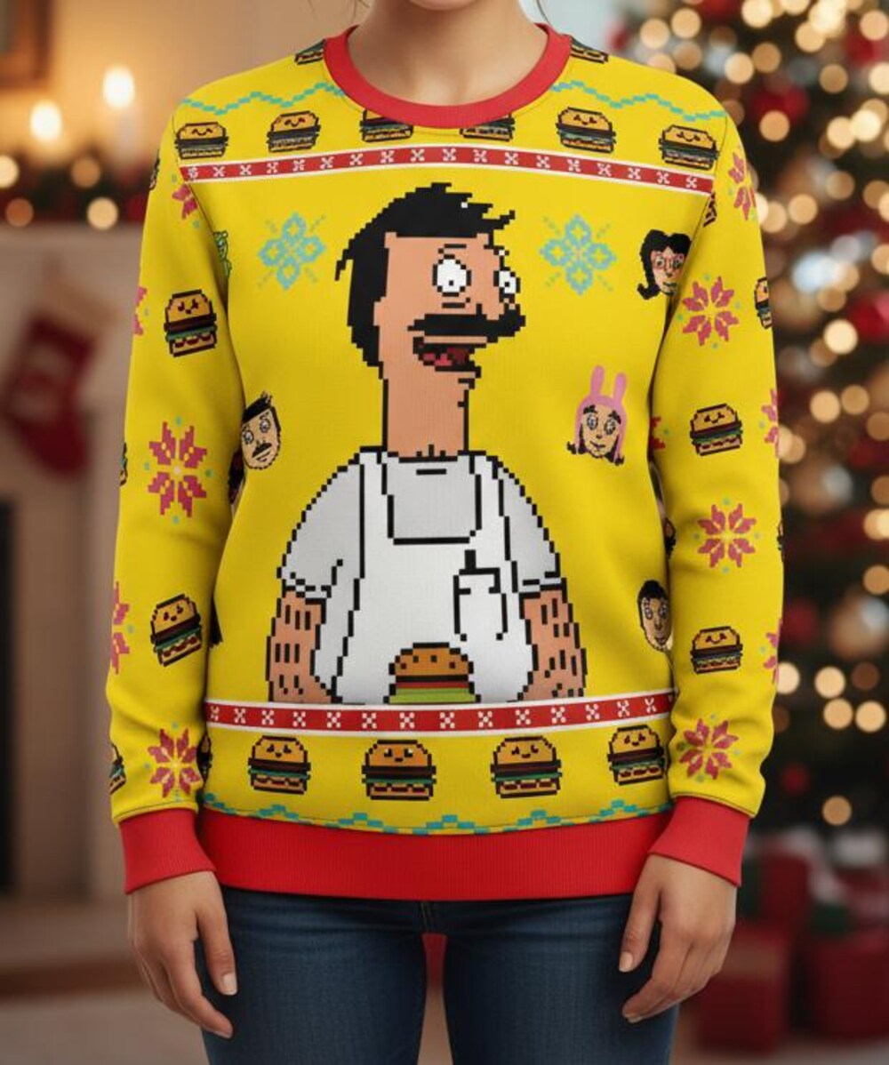 Bob Burgers Ugly Christmas Sweater