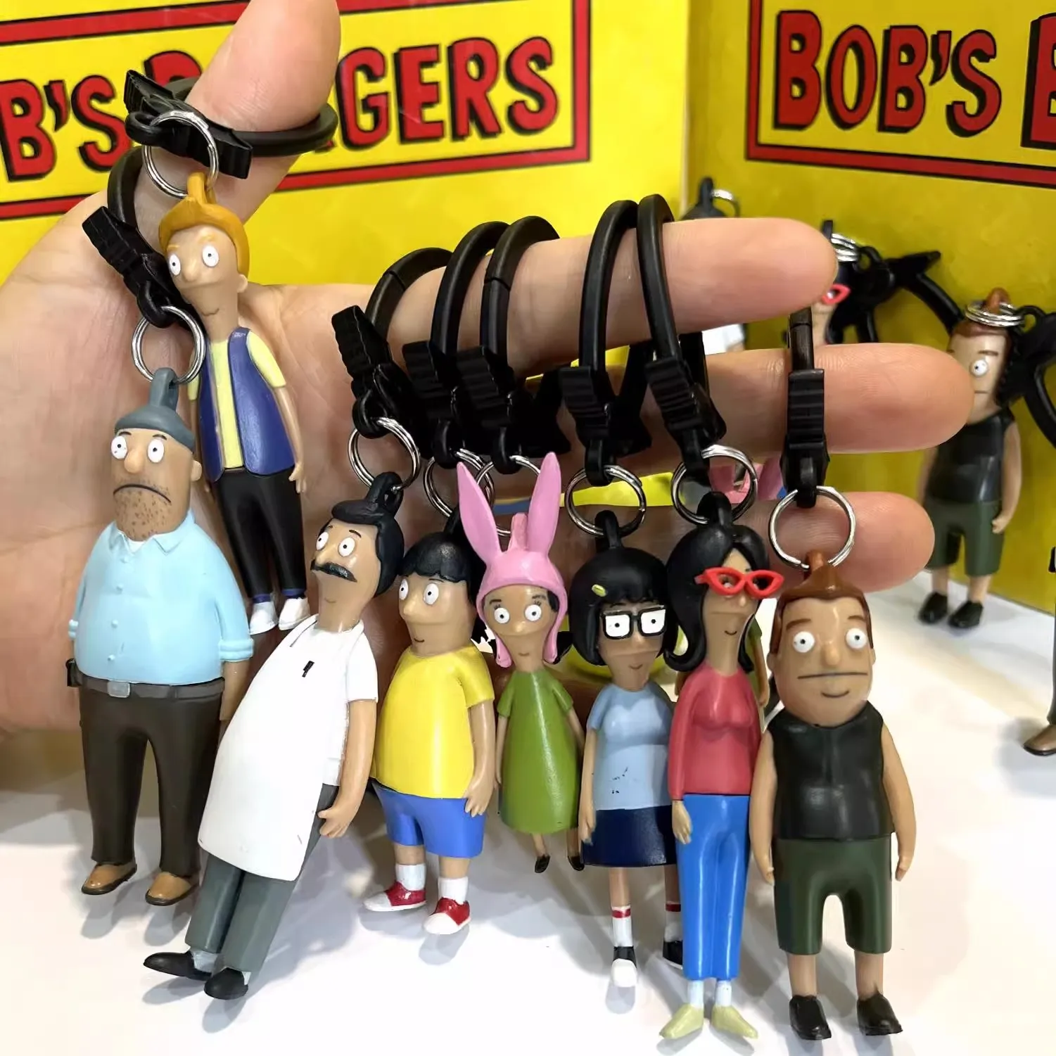 Bob Burgers Cartoon Action Figure Collectible Souvenir Anime Figures