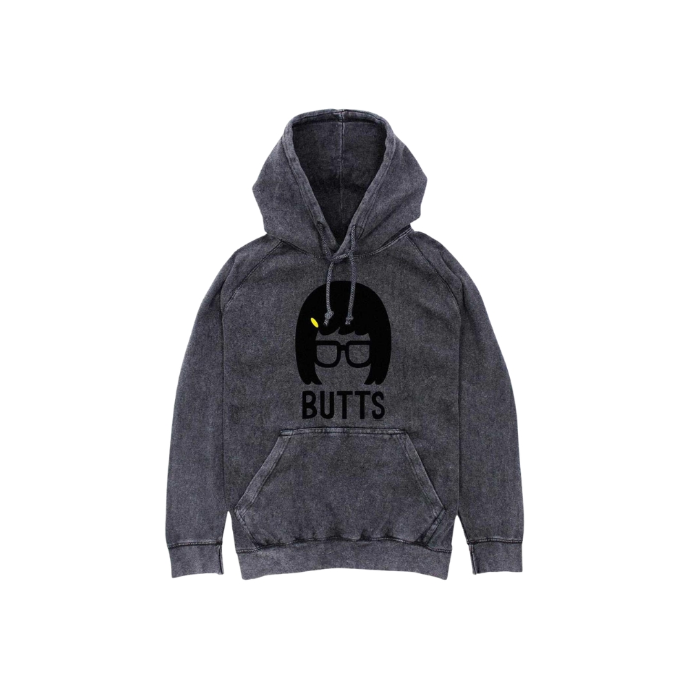 Bob’s Burgers Butts Mineral Wash Kid Hoodie