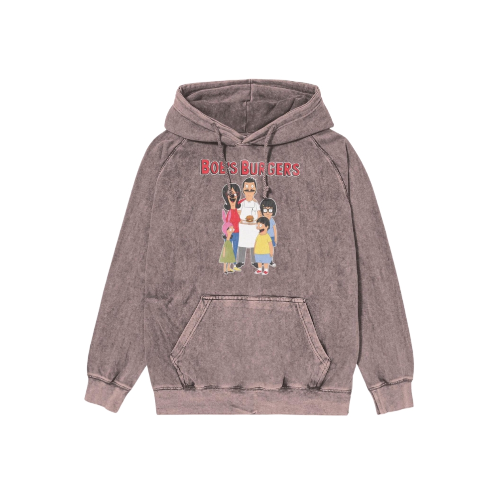 Bob’s Burgers Happy Family Mineral Wash Kid Hoodie