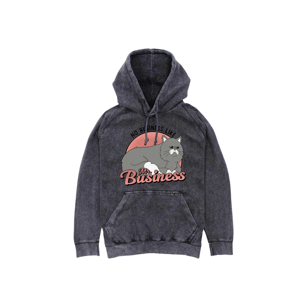 Bob’s Burgers Mr.Business Mineral Wash Kid Hoodie
